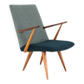 Akerblom two tone fauteuil - scandinavian design - mid centurt modern