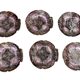 Vintage Fish Service Vallauris – 7-Piece Set in Enamelled Earthenware