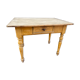 Farm table in natural wood fir 1900 brewery