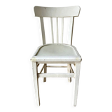 White wooden bistro chair