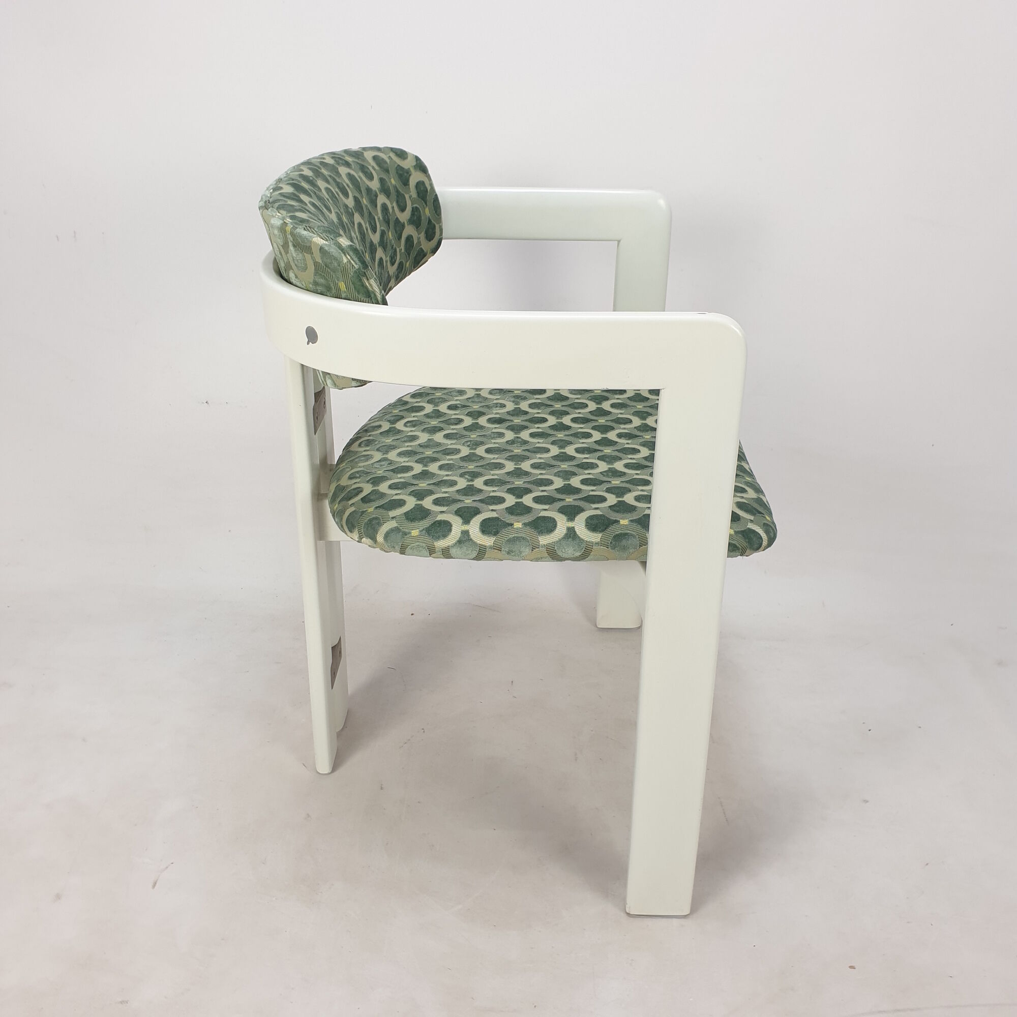 Augusto Savini for Pozzi Set of Four 'Pamplona' Chairs, Italy 1970's