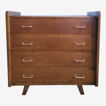 Wooden chest of drawers design 60s