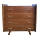Wooden chest of drawers design 60s