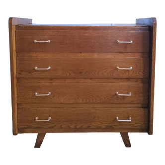 Wooden chest of drawers design 60s