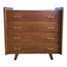 Wooden chest of drawers design 60s