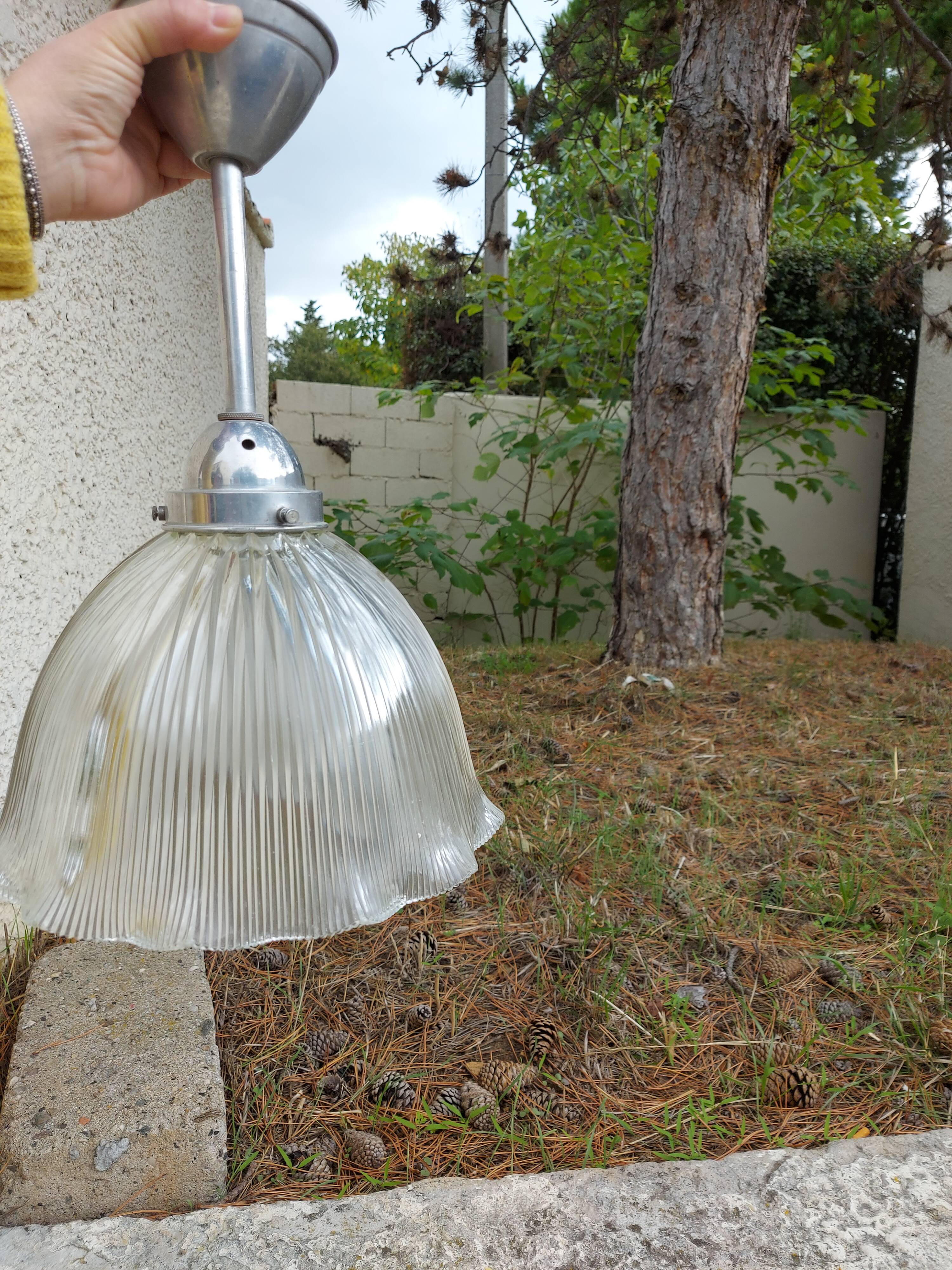 Holophane hanging lamp