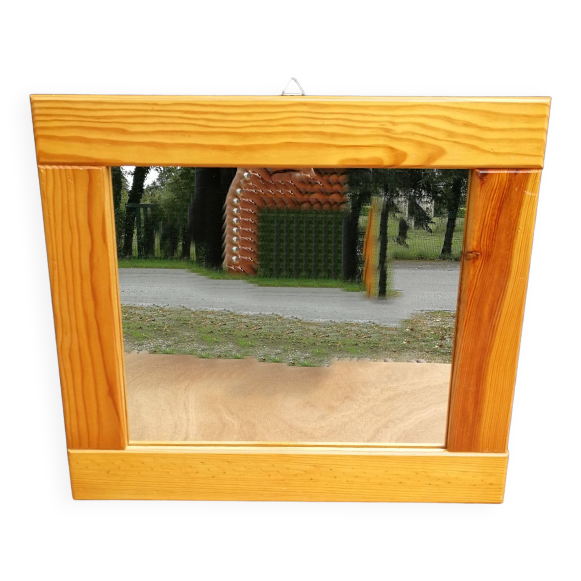 Pine mirror