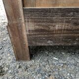 Old low sideboard in solid cherry wood from the 1900s.