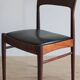 Lot de 4 chaises danoises années 60