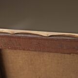 Children playing in the snow, oil on canvas, signed, circa 1900