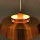 Ceiling lamp model "Nova" designed by Jo Hammerborg for Danish Fog&Mørup in 1963.