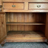 Dressing table with marble shelf