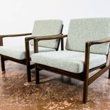 Fauteuils Mid-Century par Zenon Bączyk, années 1960, lot de 2