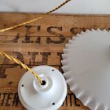 Toothed opaline suspension