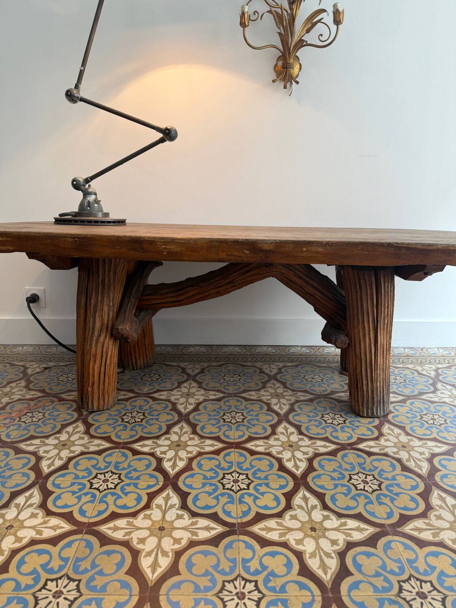 Brutalist design coffee table