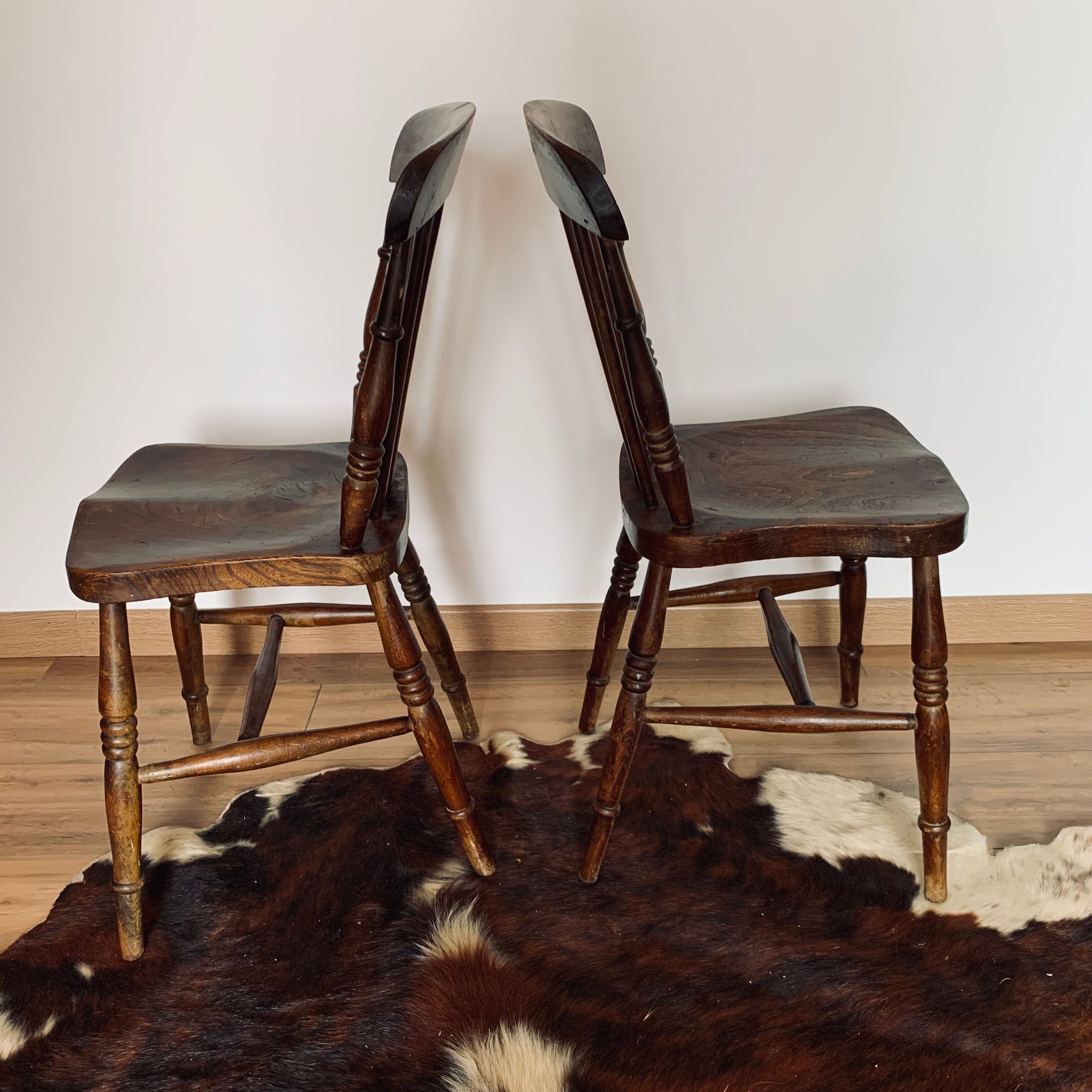 Pair of bistro chairs