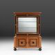 Late Art Deco Display Cabinet in Oak, Belgium 1940s