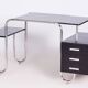 Bauhaus Oak Writing Desk by Robert Slezak, Czechia, 1930s