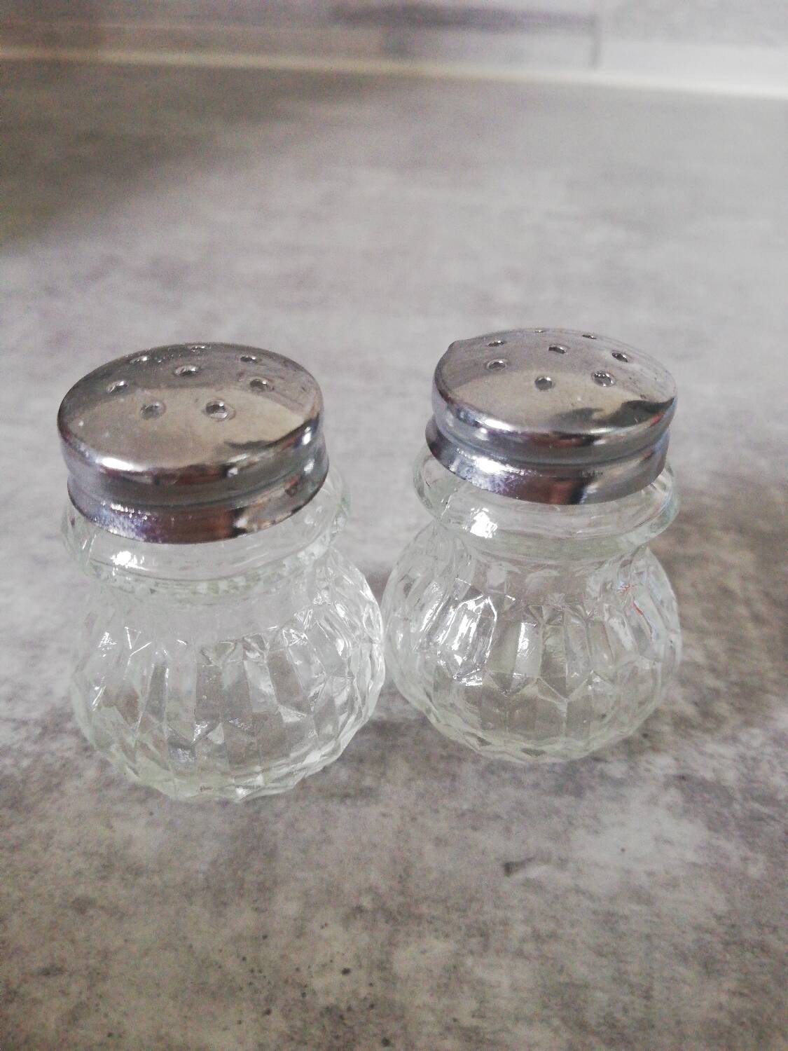 Vintage salt and pepper shakers