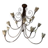 Lustre en fer forgé