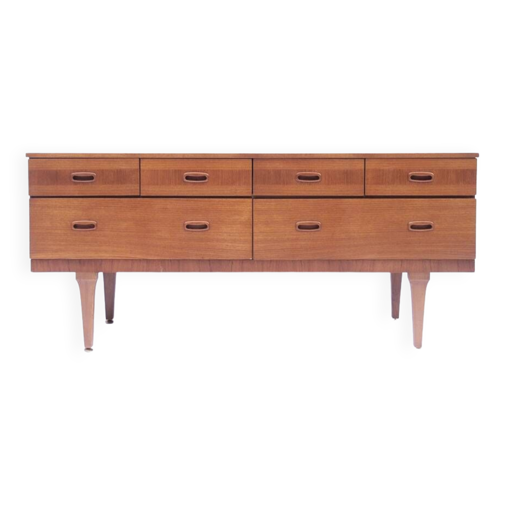Vintage Scandinavian drawer sideboard