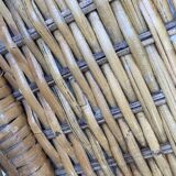 Vintage rattan chiffonier