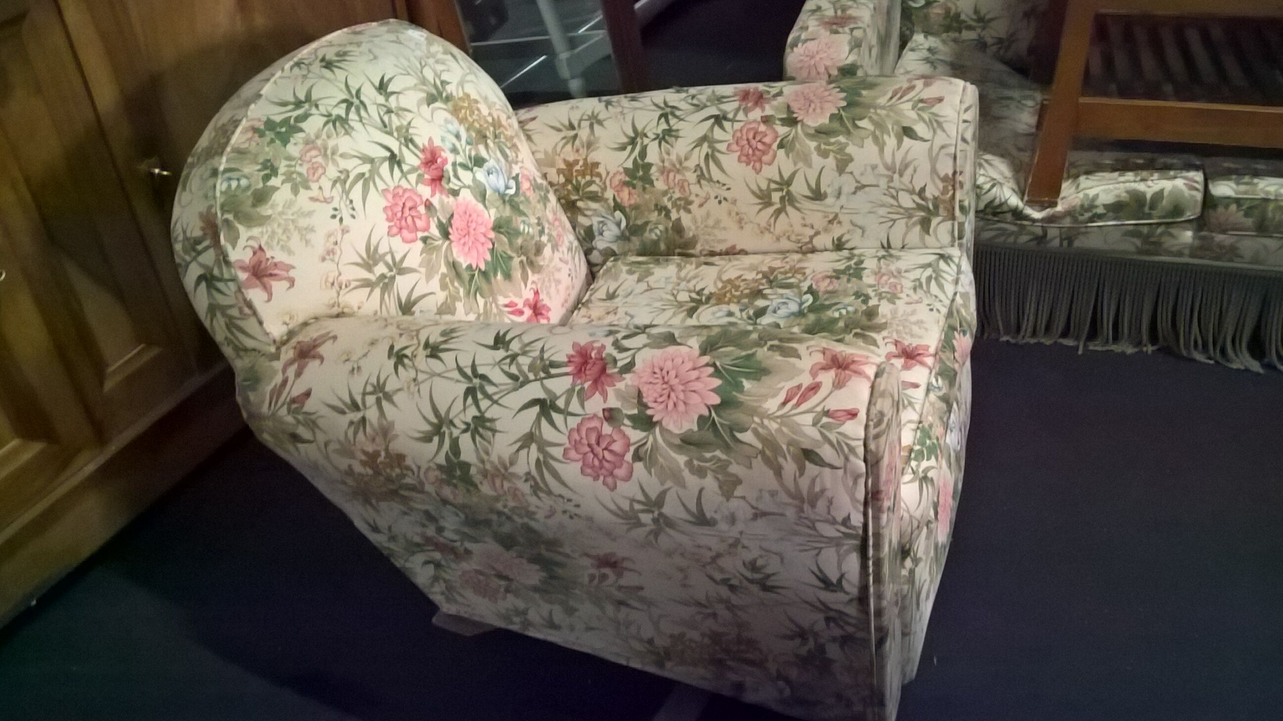 Pair of Club armchairs