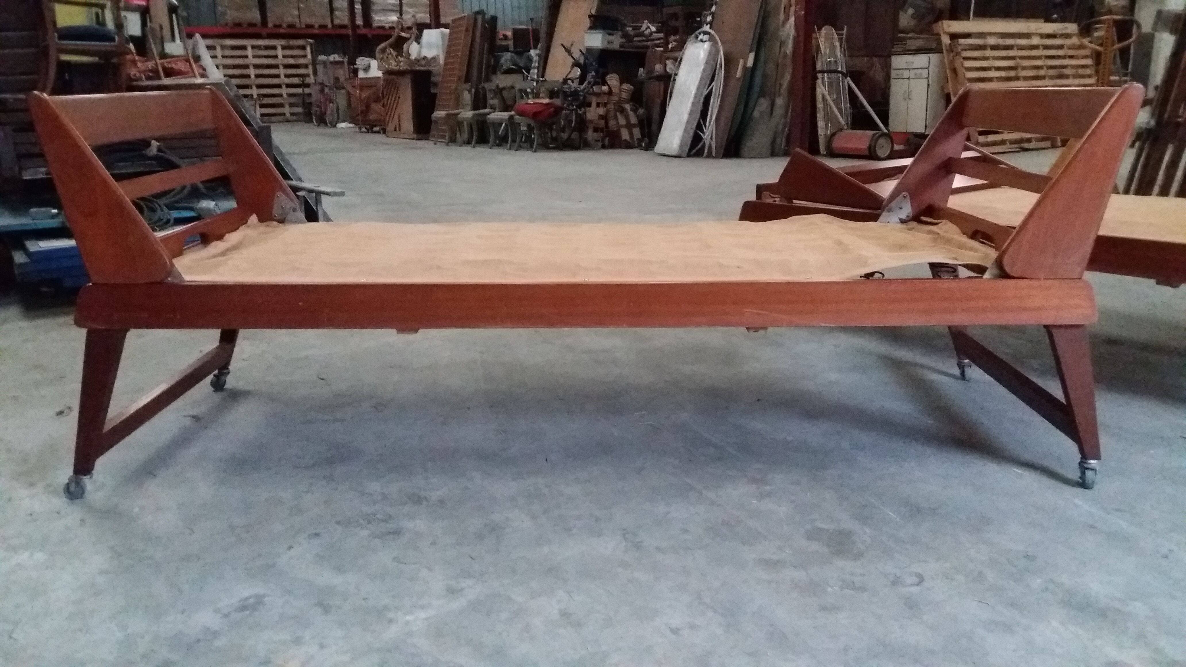 Pair of Scandinavian beds