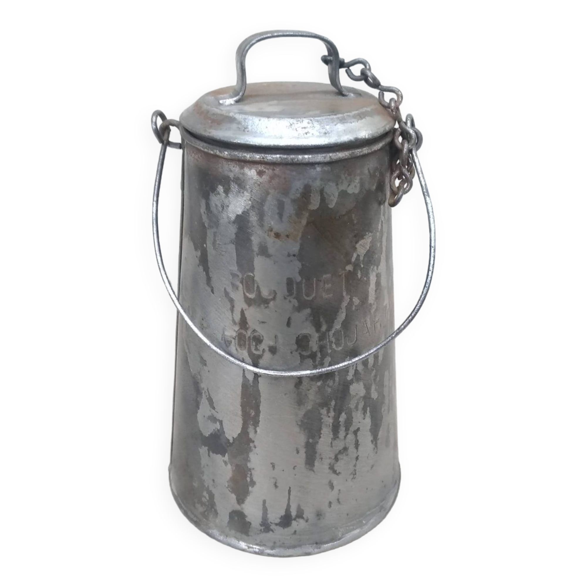 tin milk jug