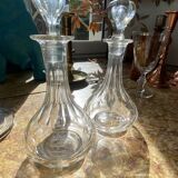 Pair of enamel graduation topettes