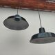 Pair of antique lamps