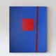 That blue 100x80cm canvas signed.