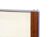 Rosewood and metal mirror, Sweden, 1960, 80cm x 80cm