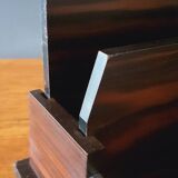 Art Deco Mail Rack 1930 Macassar ebony