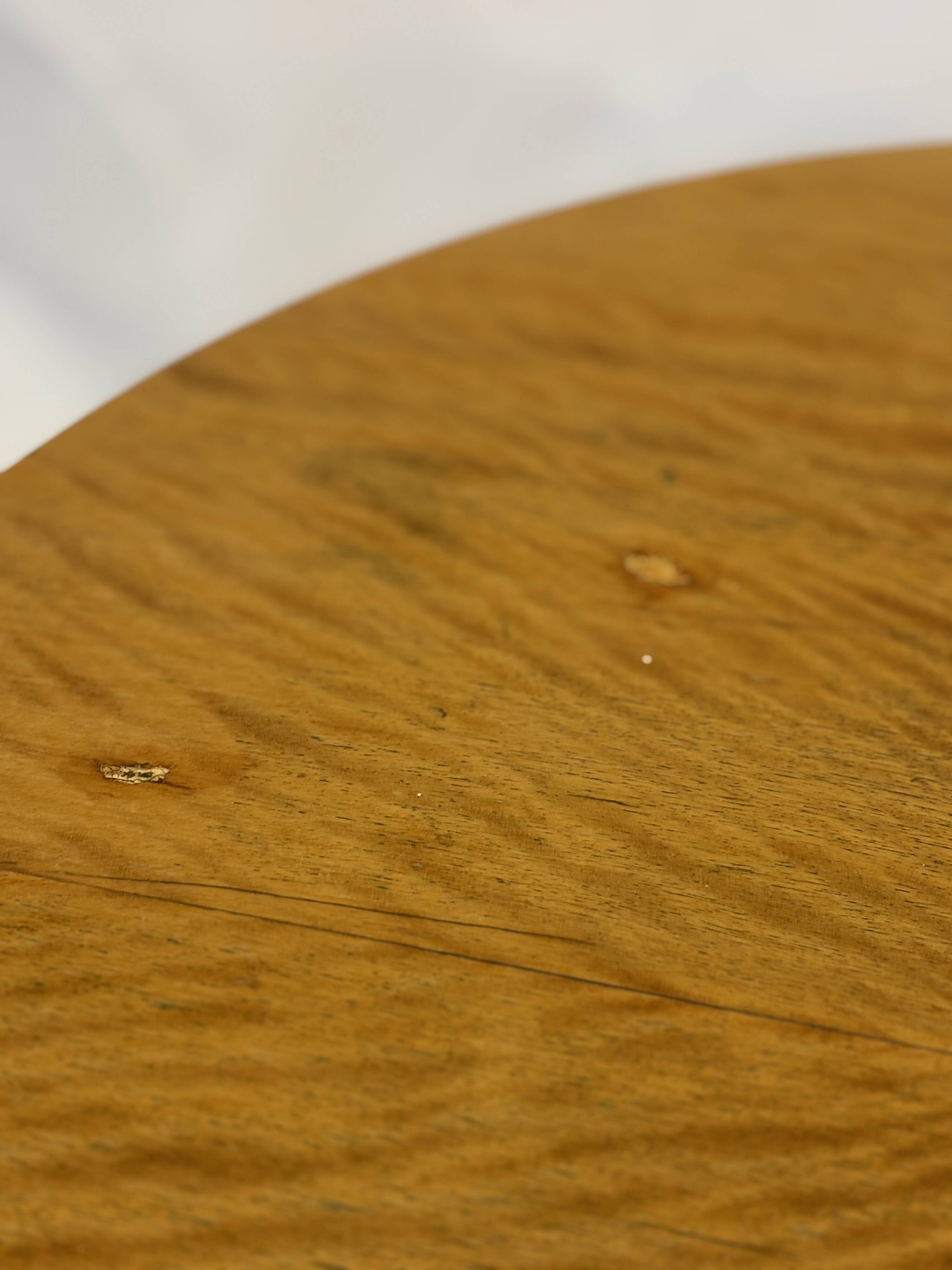 Art Deco Side Table Plant Table Oak 40's Design