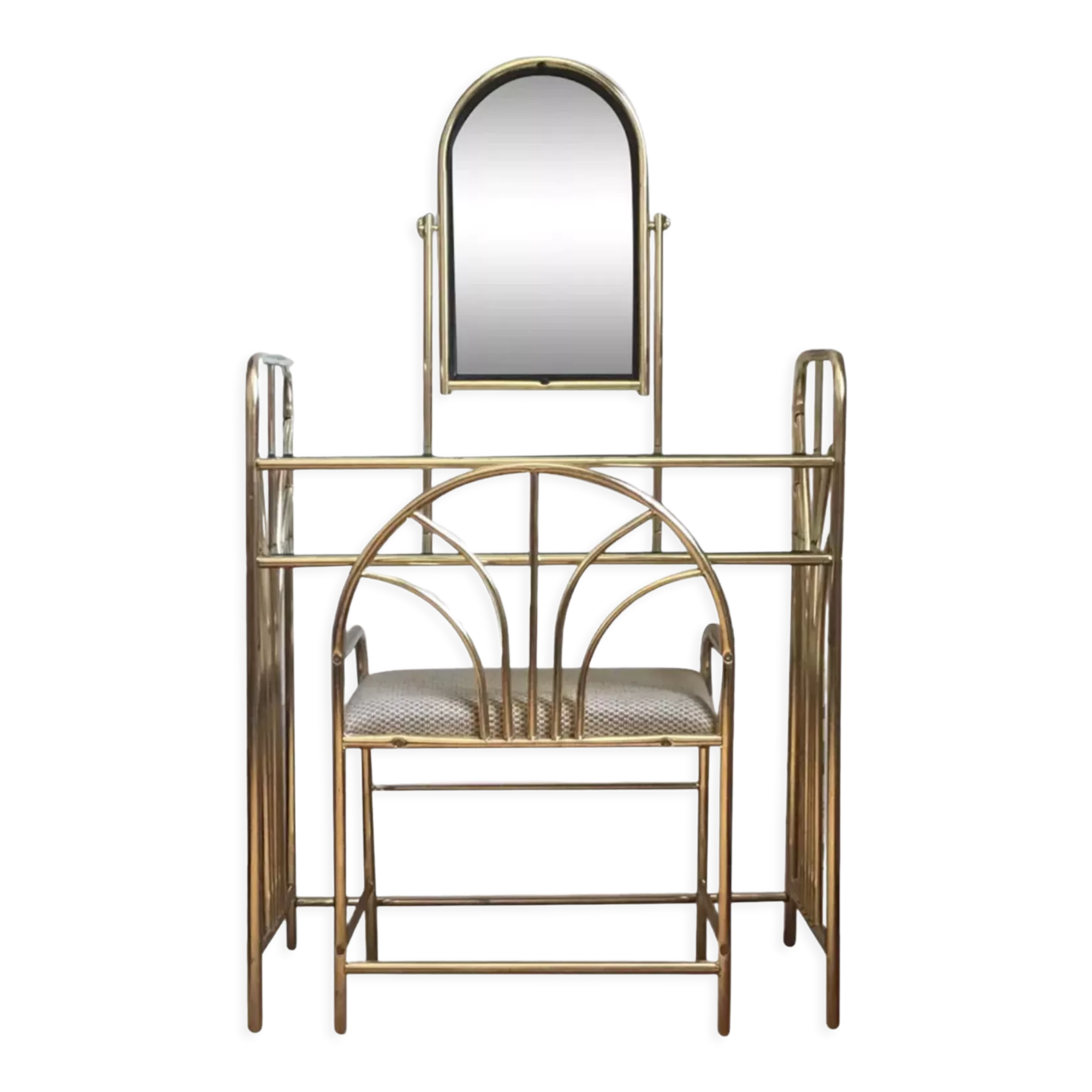 Vintage dressing table and chair