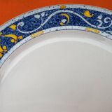 6 soup plates Real stoneware
