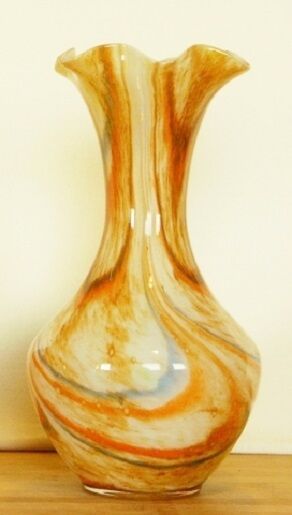 Vintage chamaré glass vase 60s/70s