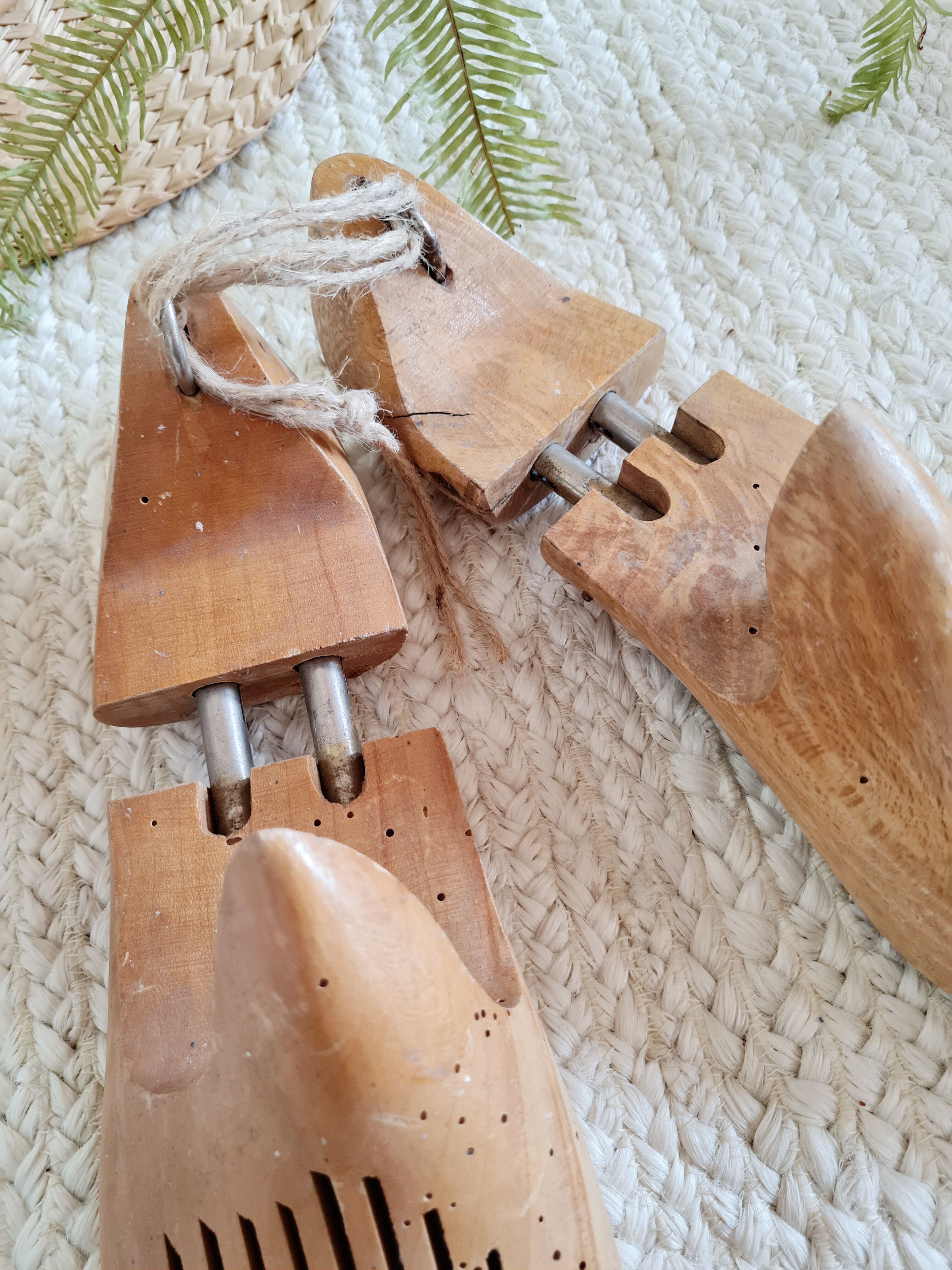 Pair of old shoe trees