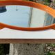 Vintage round mirror 1970s