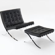 Chaise Barcelona et ottoman - MIES Van Der ROHE