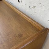 1960s oak storage unit
