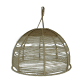 Abat-jour en fil de jute naturel