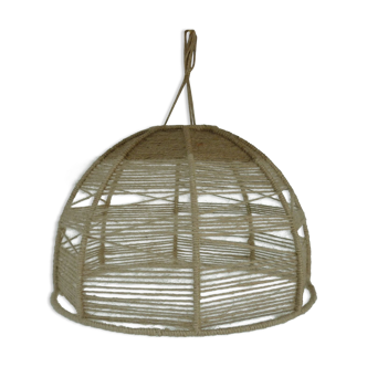 Natural jute thread lampshade