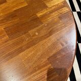 Solid teak coffee table by Niels Bach, Denmark 1960's