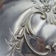 Large silver-plated metal basket Roux-Marquiand – Superb rococo decoration –