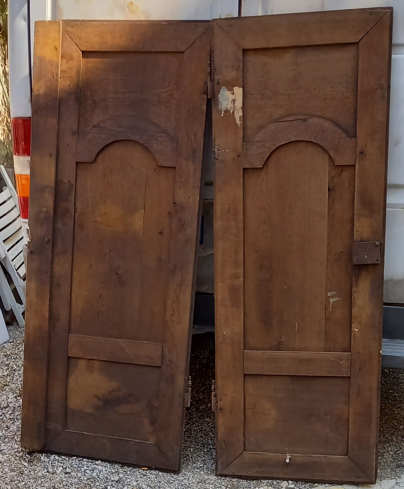 Portes d'armoire en chêne