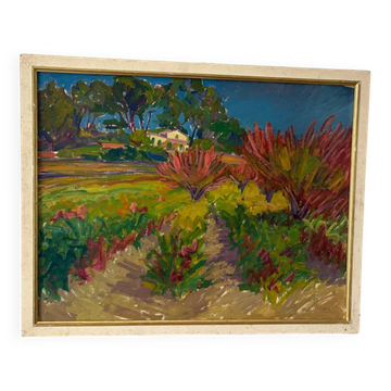 Southern landscape signed by Diana