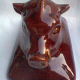 Vintage earthenware terrine