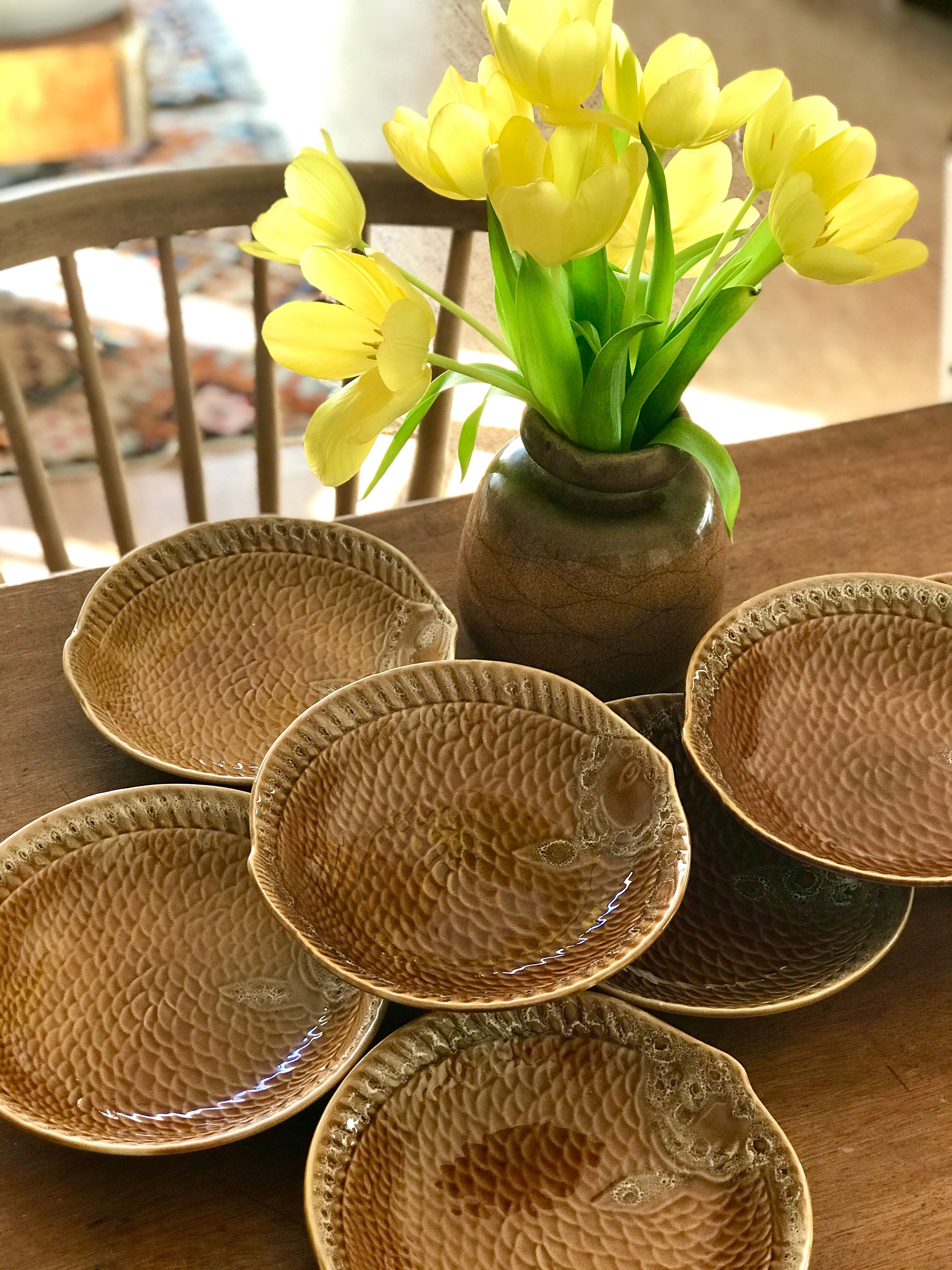 Sarreguemines fish plates